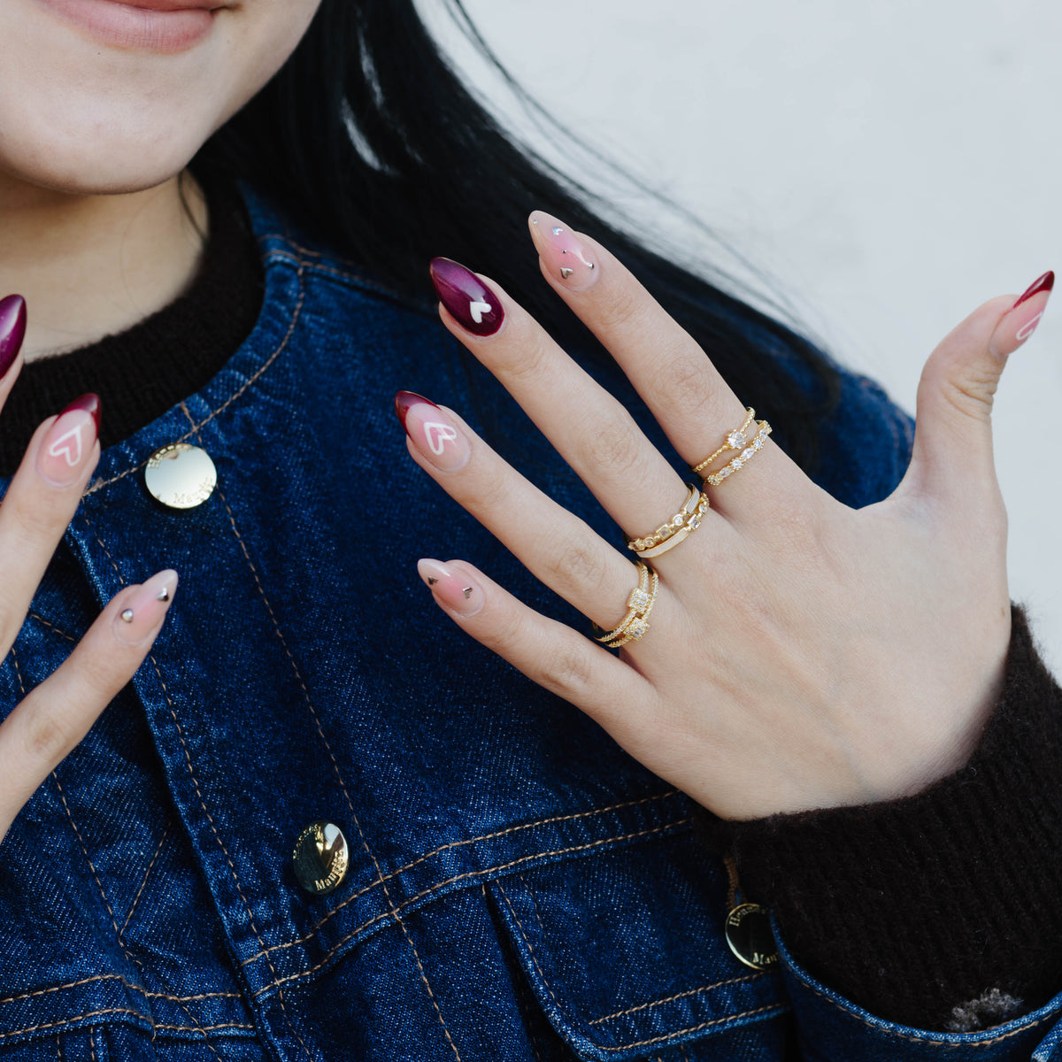 Double Delight Ring Set I-7