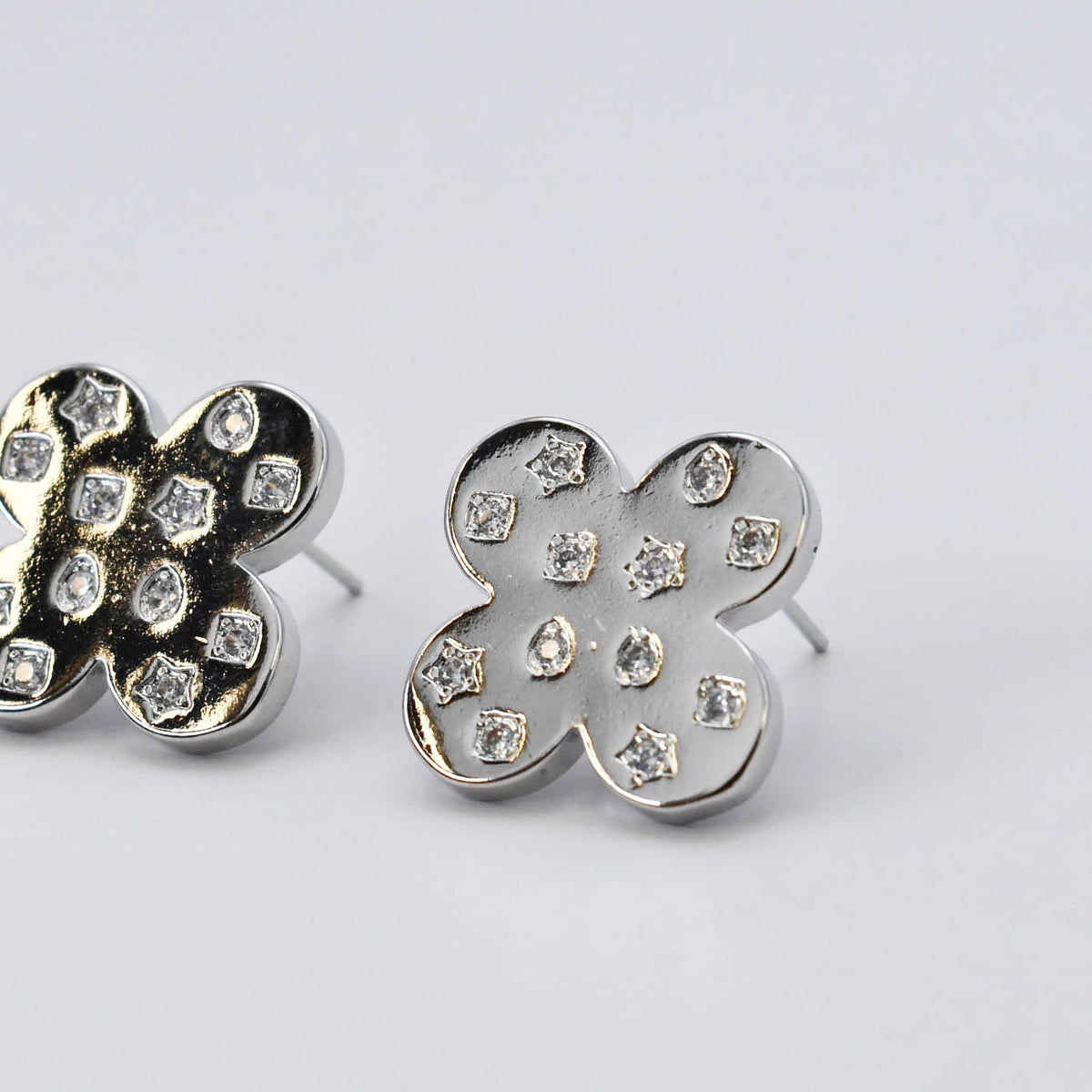 Amelia Pendant Silver Earring