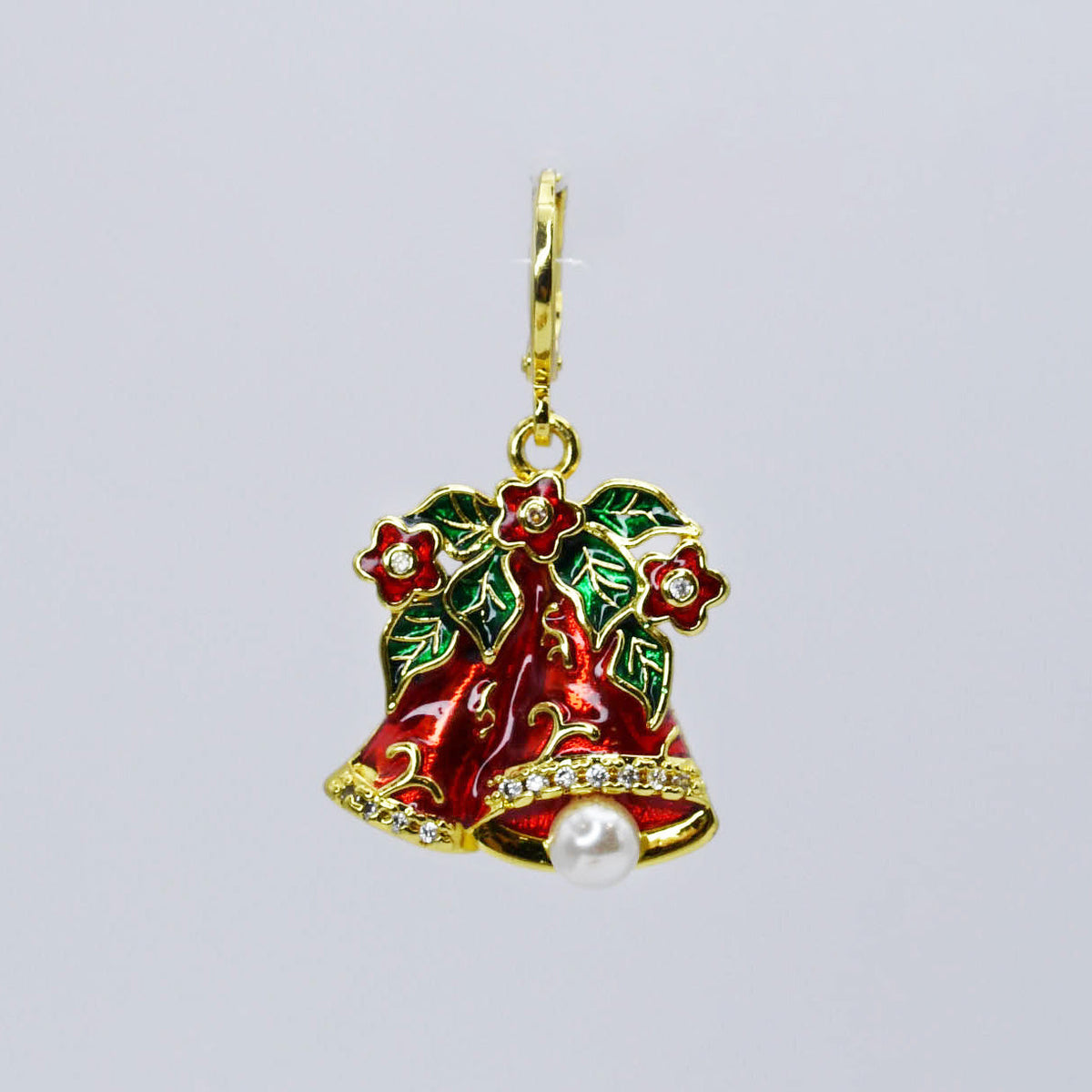 Christmas Bell Gold Charm