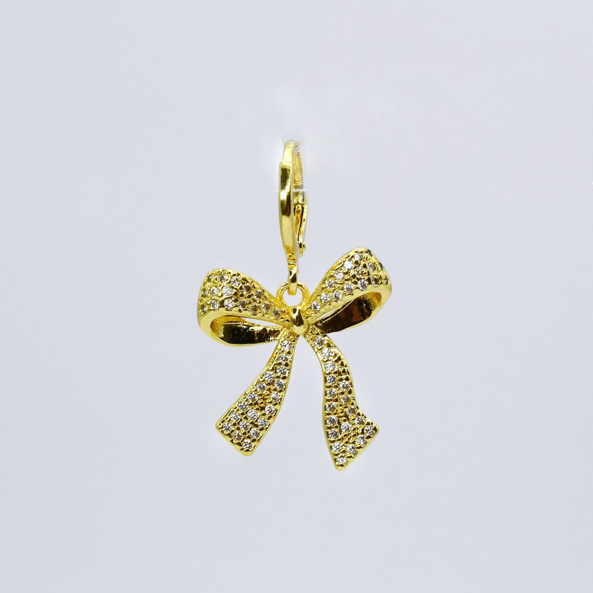 Gold Ribbon Charm CH-45