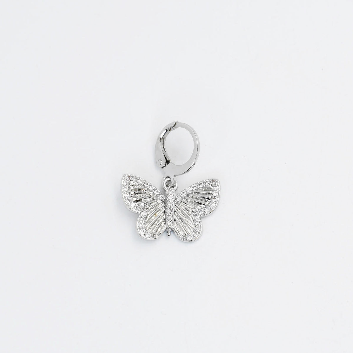 Silver Butterfly Charm CH-8