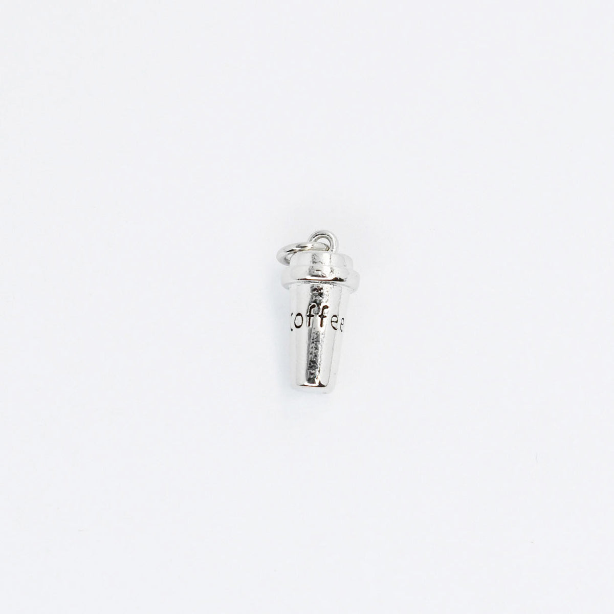 Silver Coffee Cup Charm CH-59