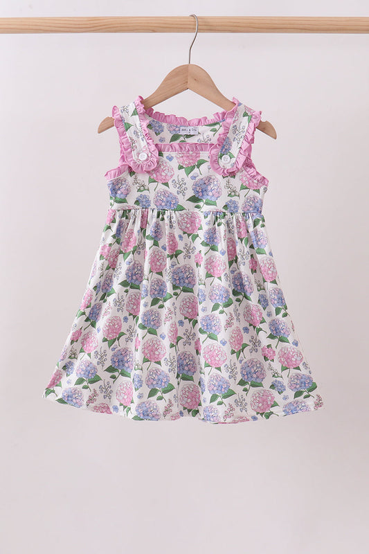 Purple Hydrangea Dress