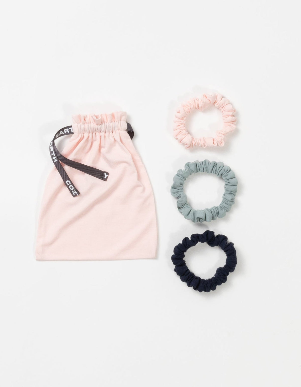 Bamboo Stretch-Knit Skinny Scrunchies