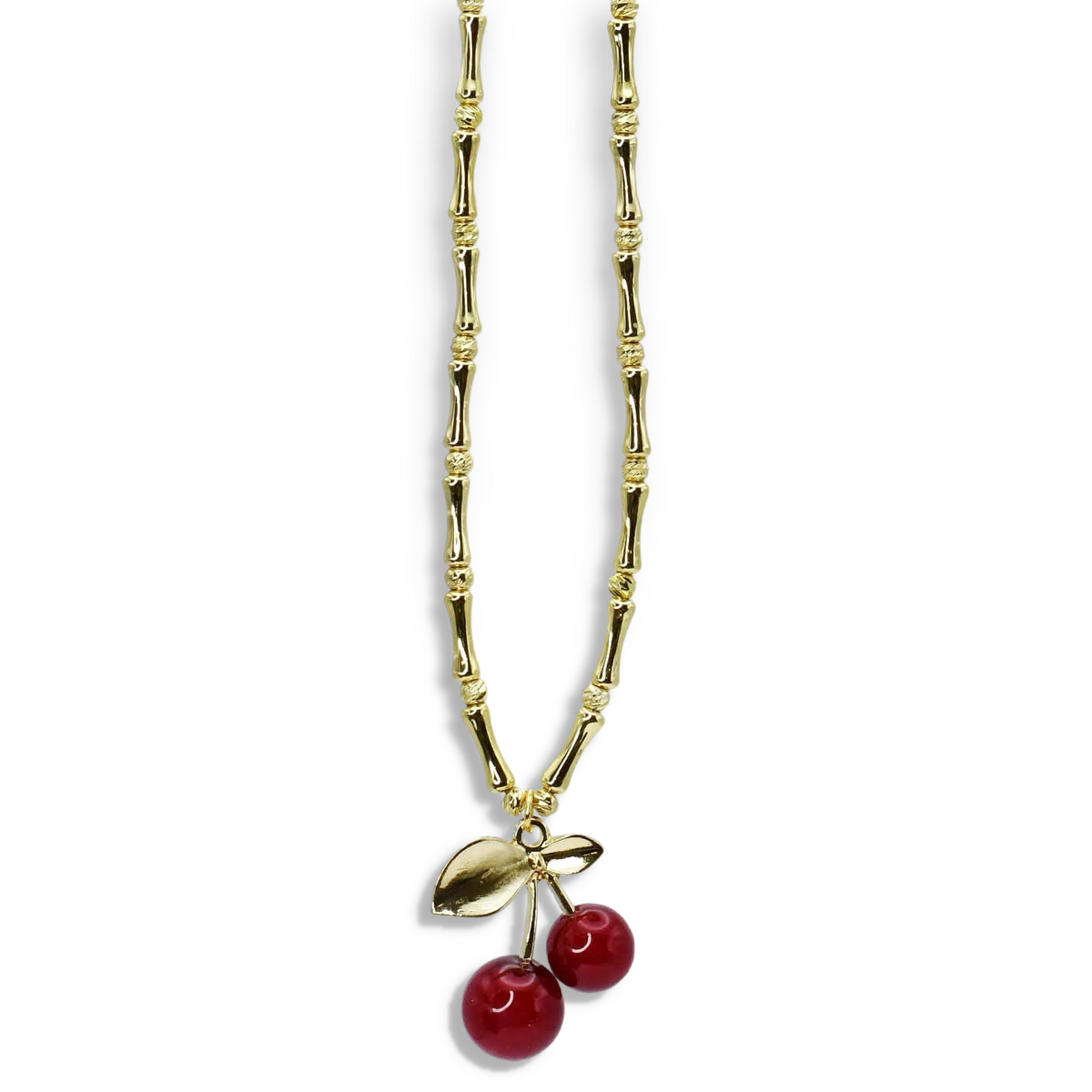 Cherry Pendant Necklace