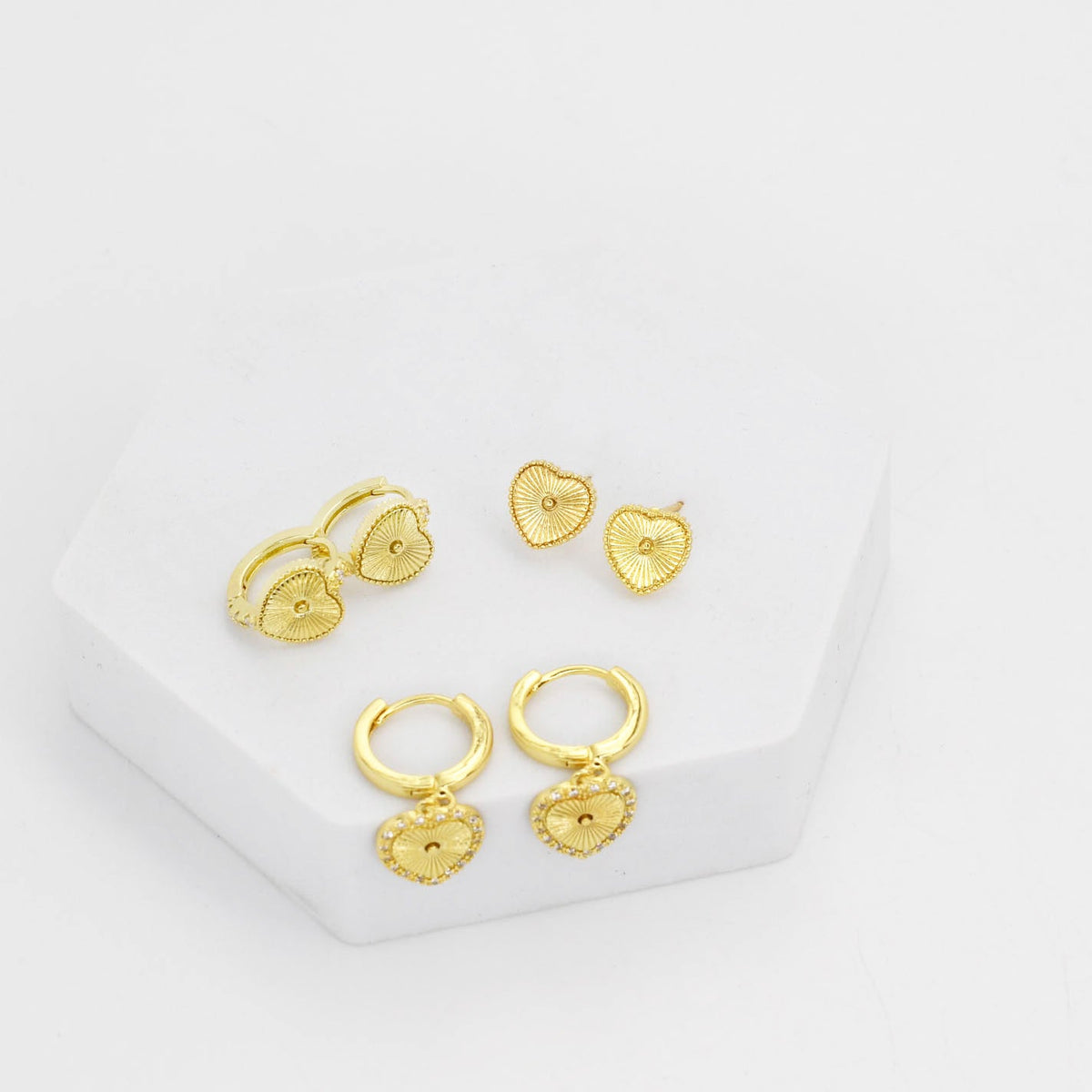 All Hearts Stud Set