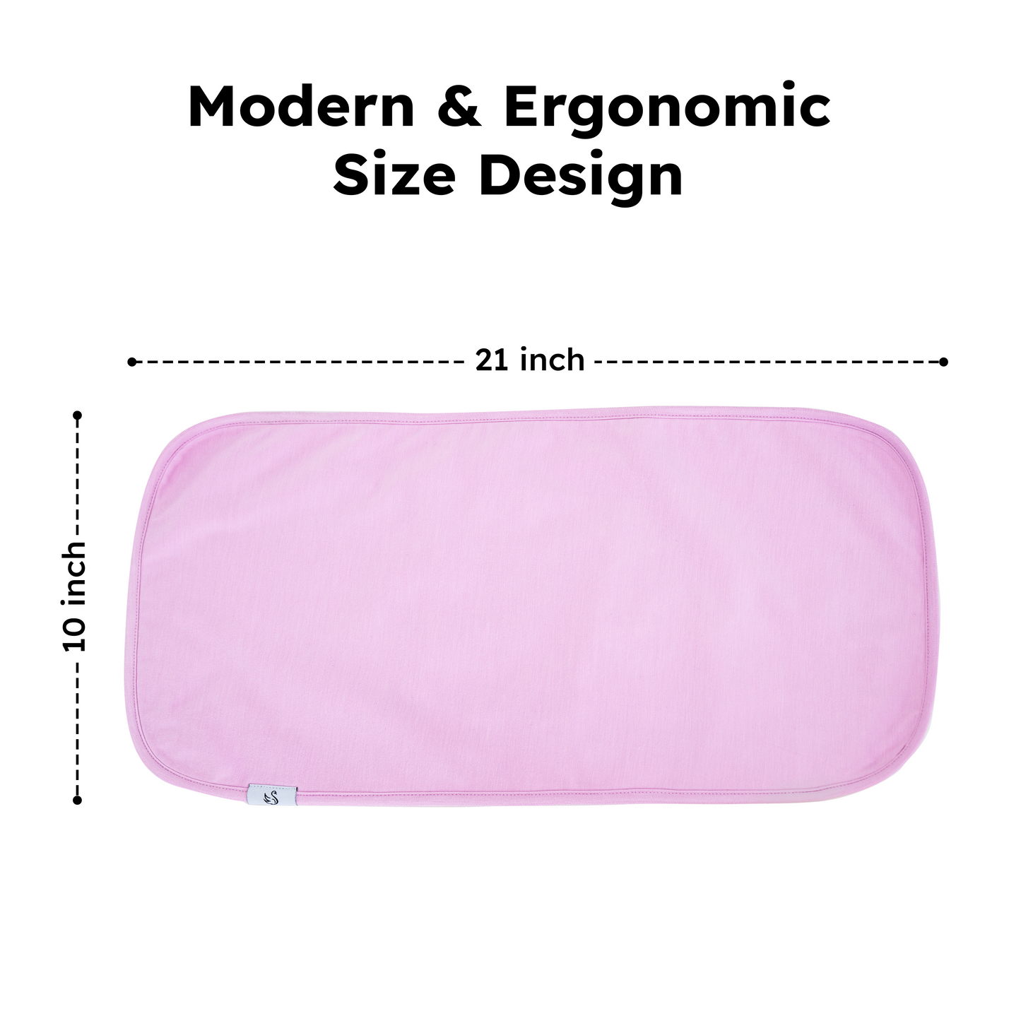 Burp Cloths in Pink Tint