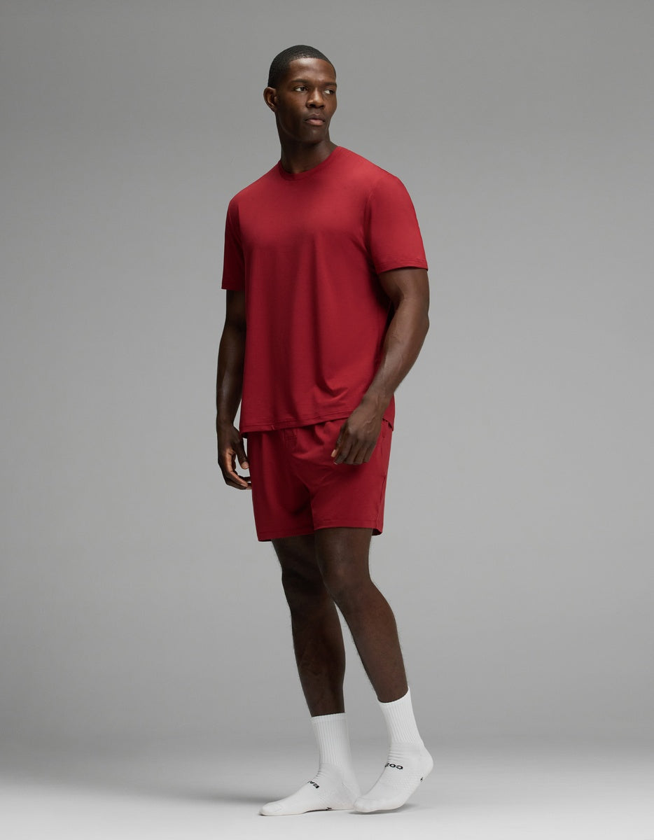 Men's First Layer Pajama Short Sleeve Tee & Short Set