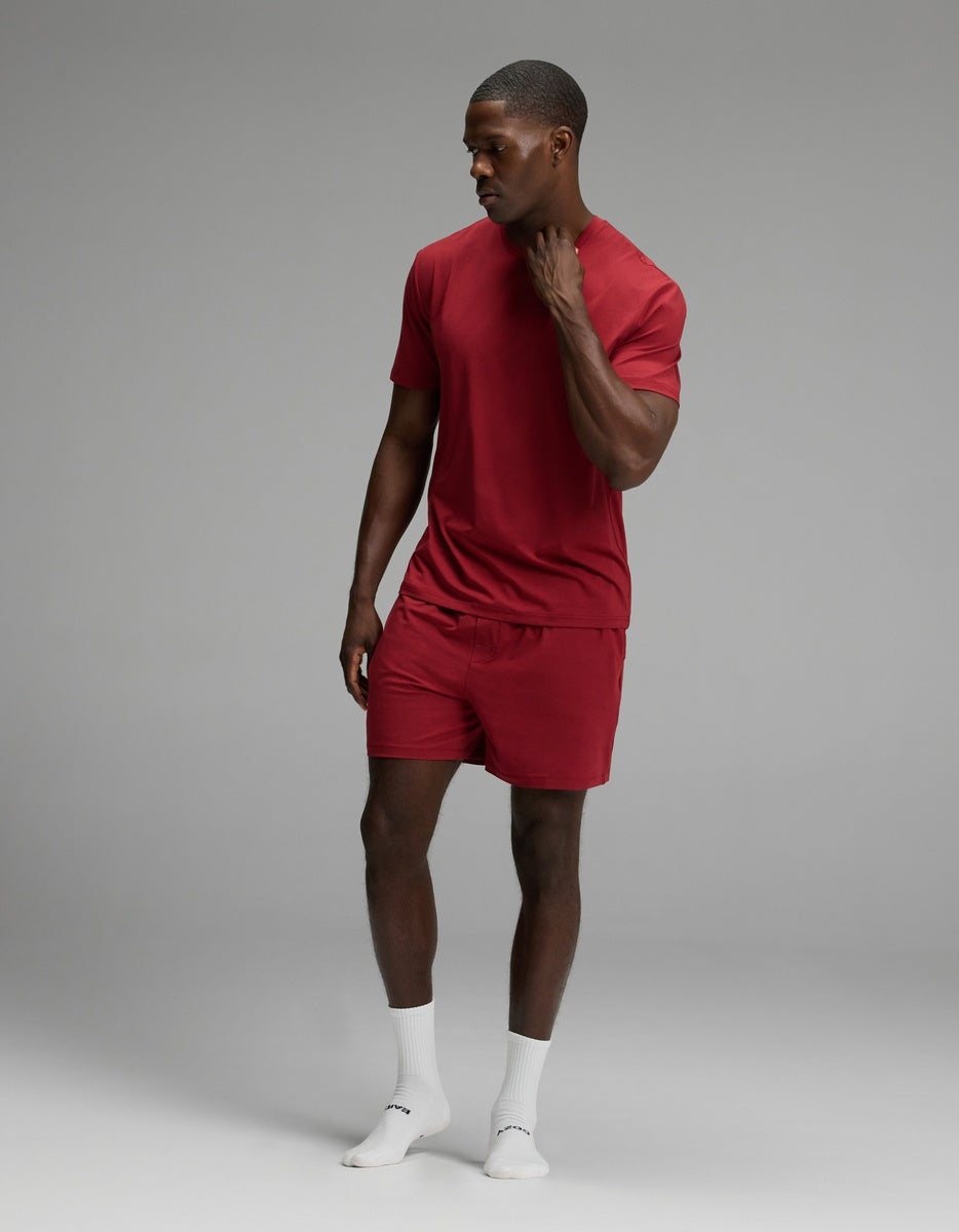 Men's First Layer Pajama Short Sleeve Tee & Short Set