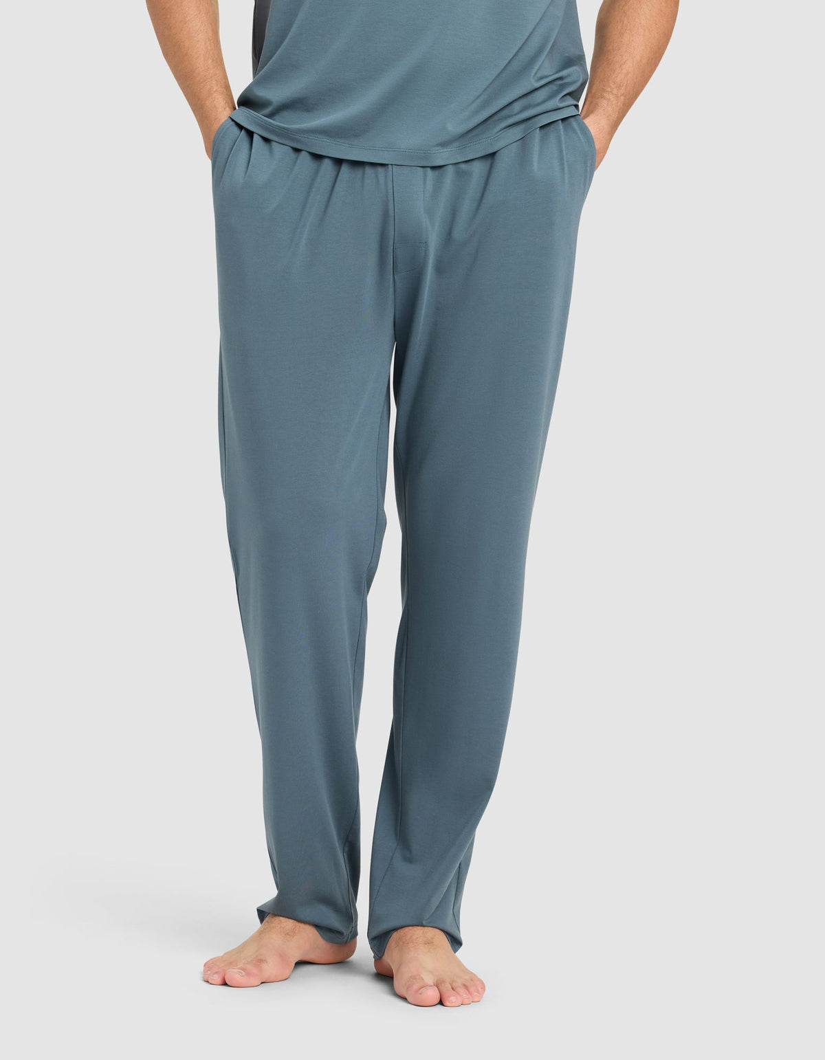 Men's First Layer Pajama Short Sleeve Tee & Pant Set