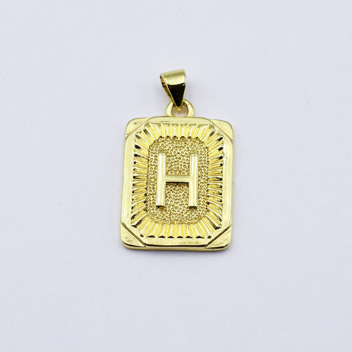 Medallion Initial Charm
