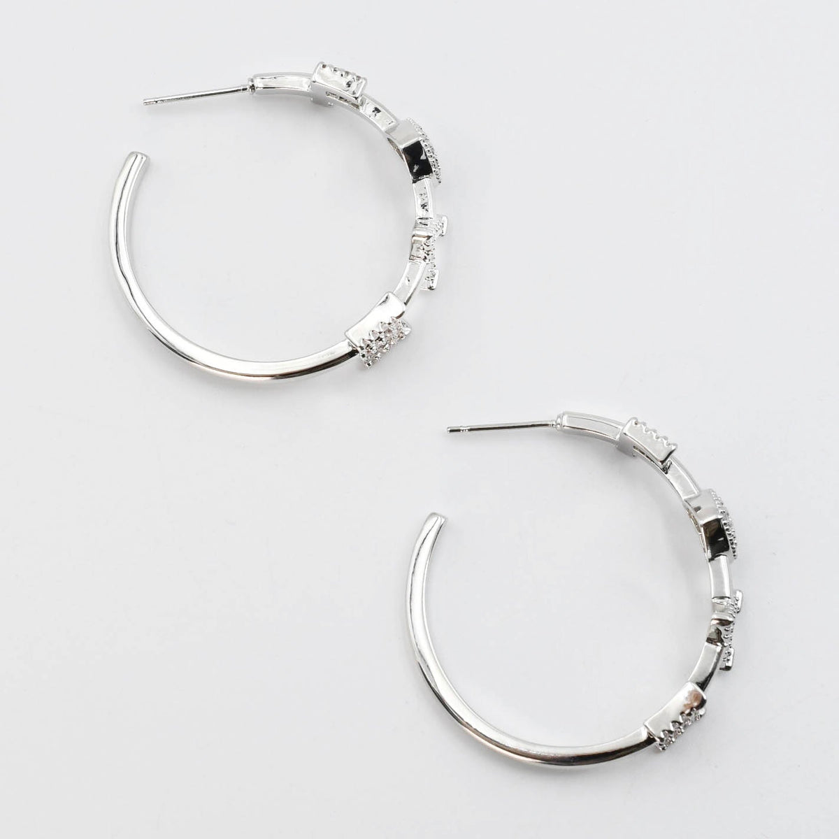 Amour Hoop Silver