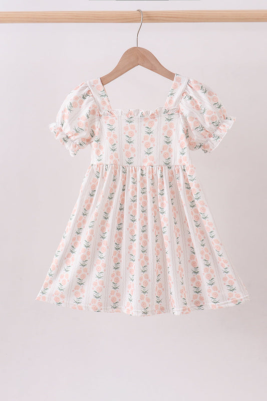 Sage floral mom&me dress