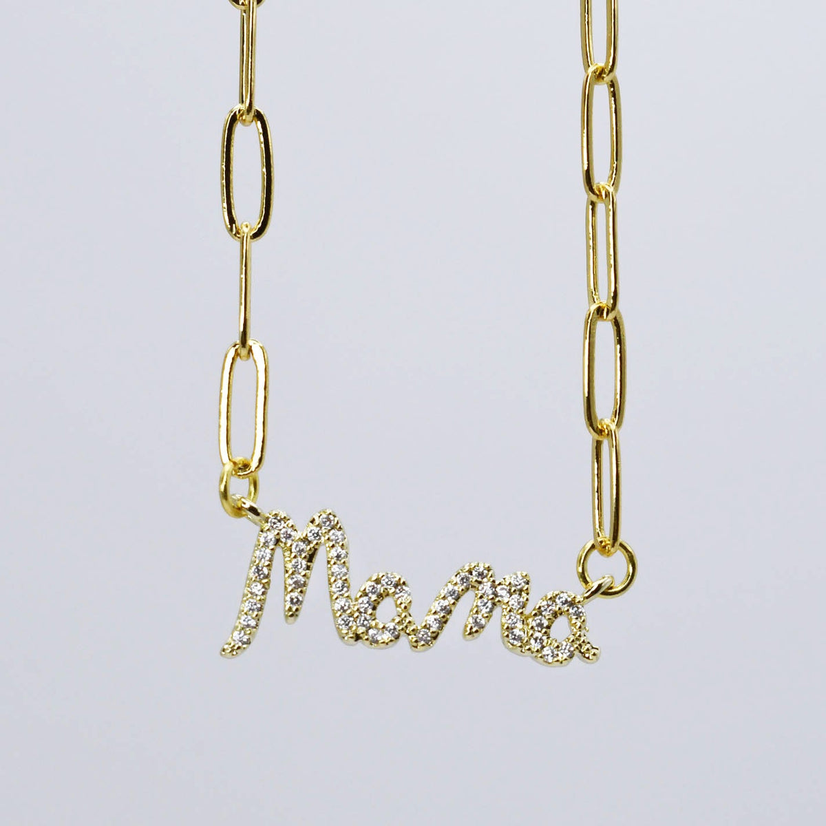 Mama Necklace Gold F29