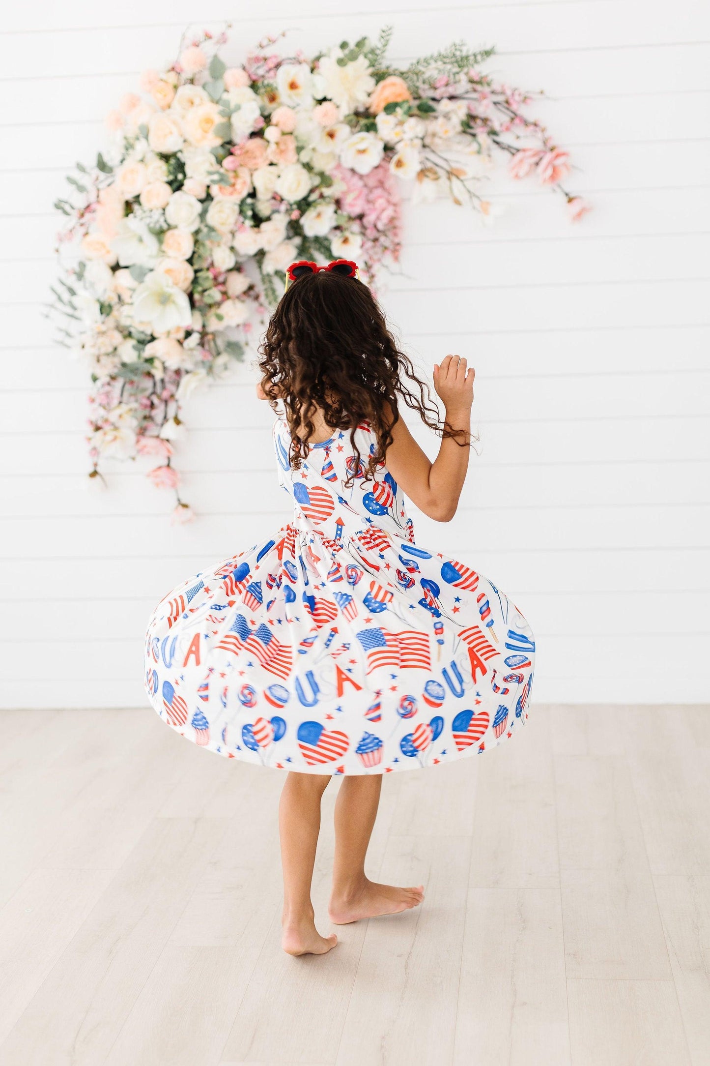 SALE Party in the USA Tank Twirl Dress