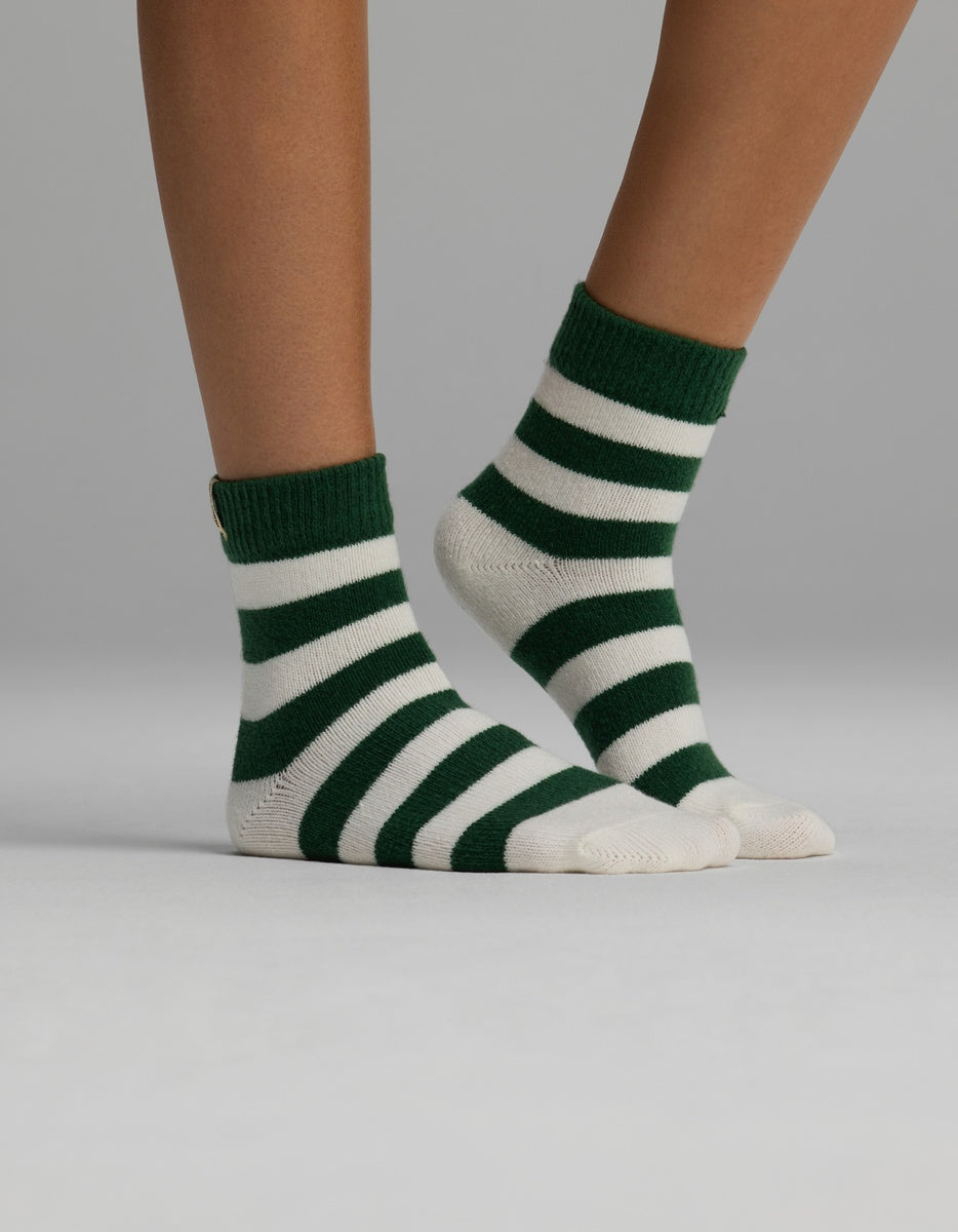 Women's Plush Lounge Quarter Sock