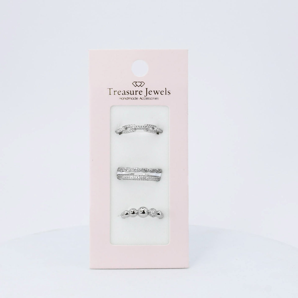 Radiant Glam Ring Set