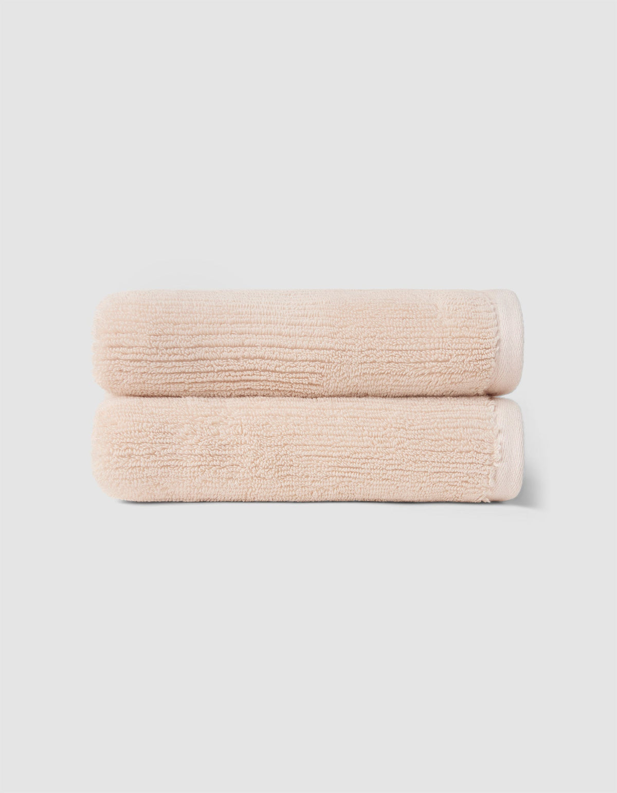 Ribbed Terry Bath Towel Set