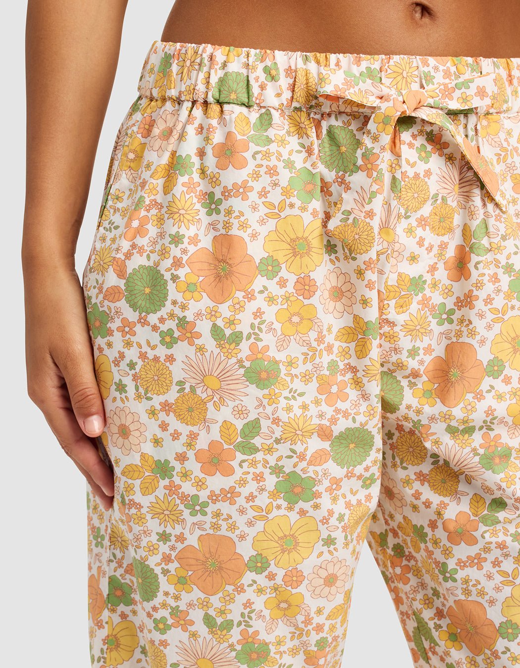 Women's Sutton Long Sleeve Cropped Pajama Set