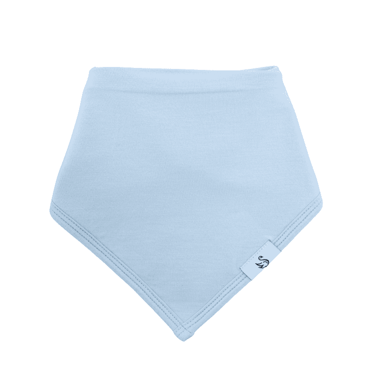 Baby Bandana Bibs in Blue Bell