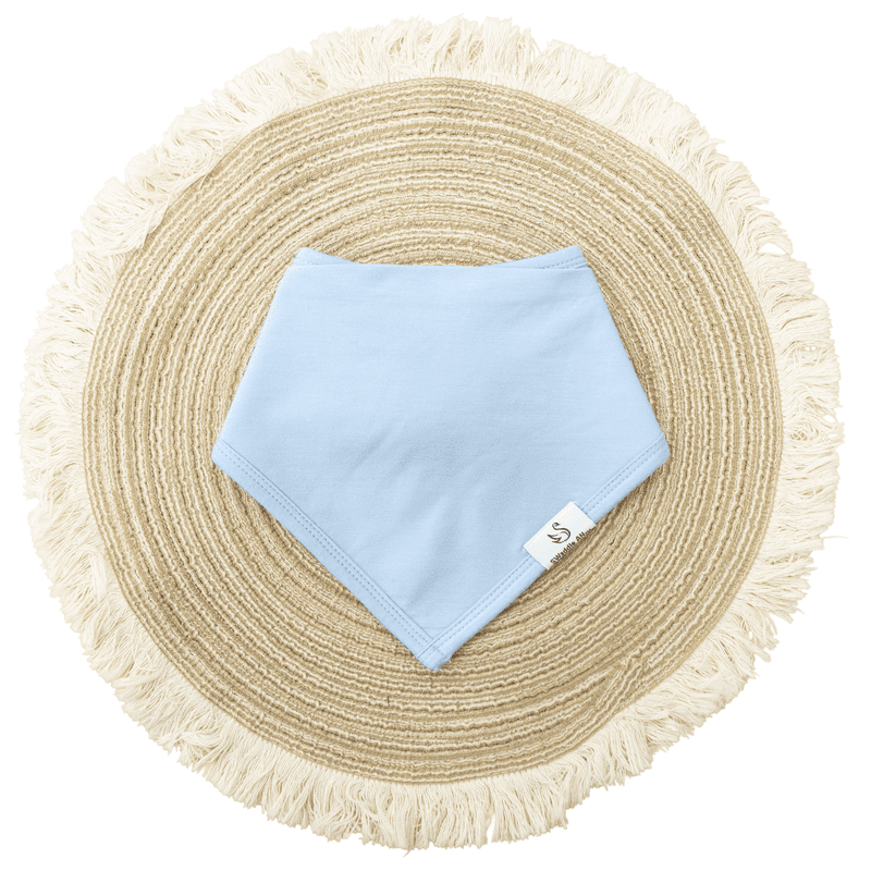 Baby Bandana Bibs in Blue Bell