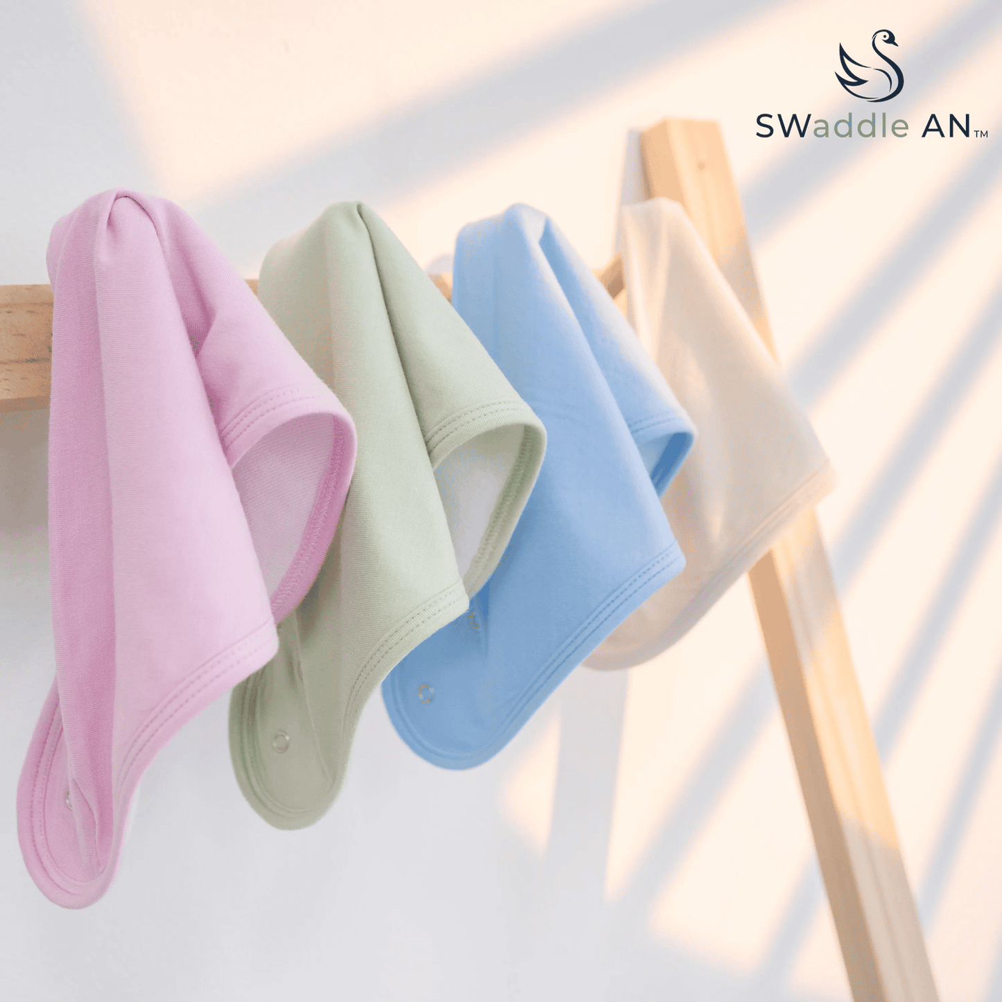 Sand Bamboo Bandana Bibs