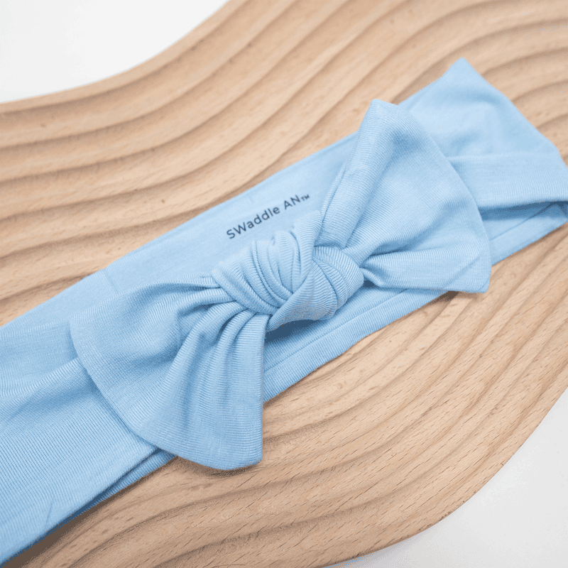 Baby Bows in Blue Bell