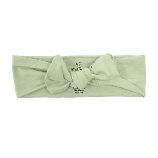 Baby Bows in Sage Green