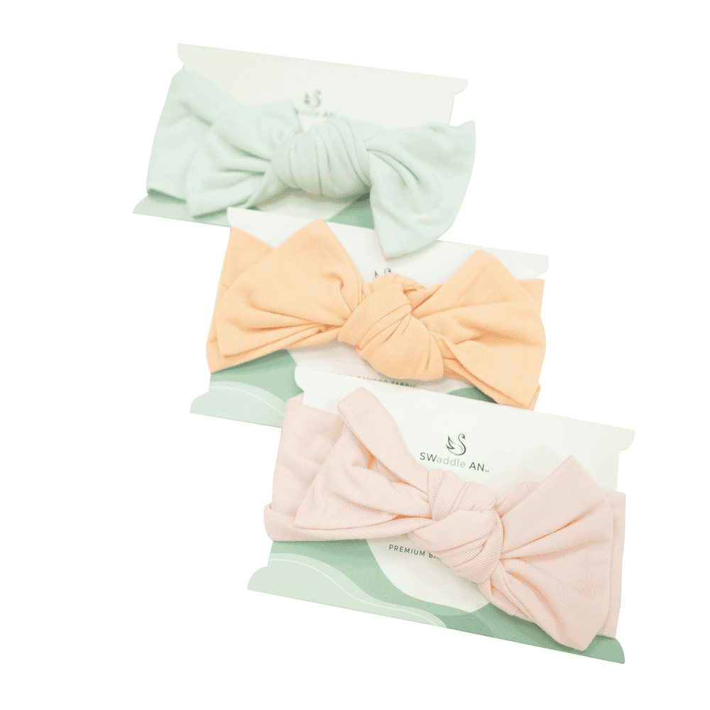 Baby Bows in Mint