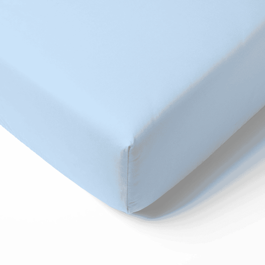 Bamboo Crib Sheet in Blue Bell