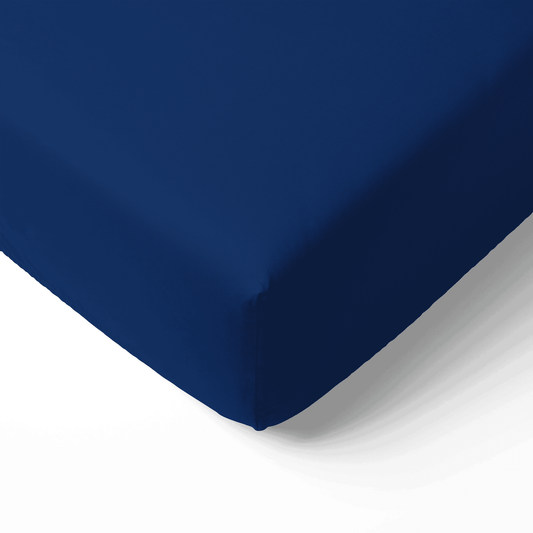 Bamboo Crib Sheet in Blue Depths
