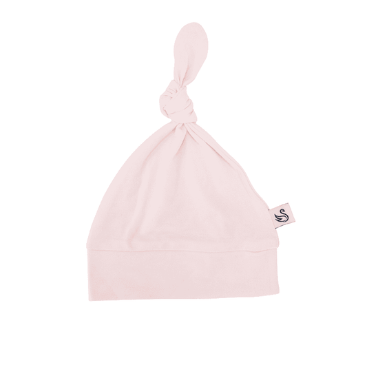 Baby Knotted Cap in Mary Rose