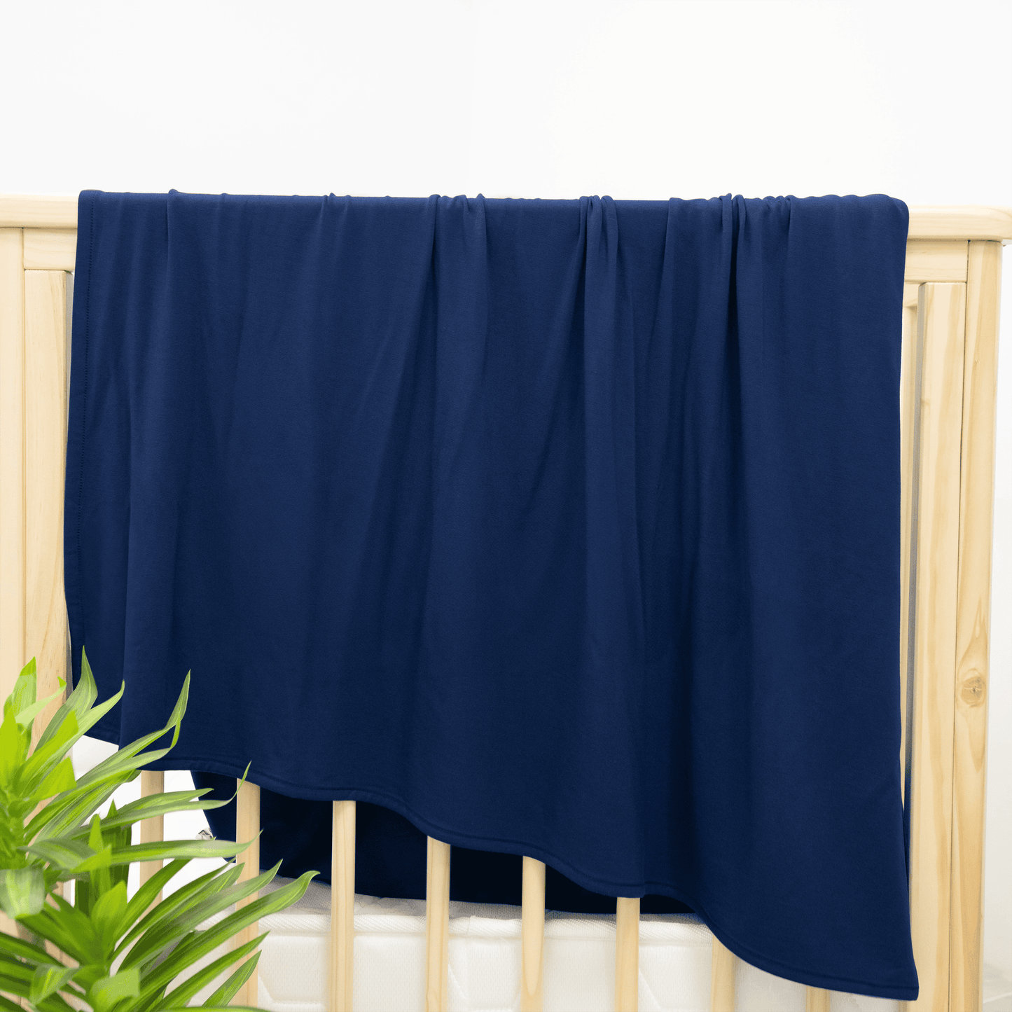 Bamboo Swaddle Blankets in Blue Depths