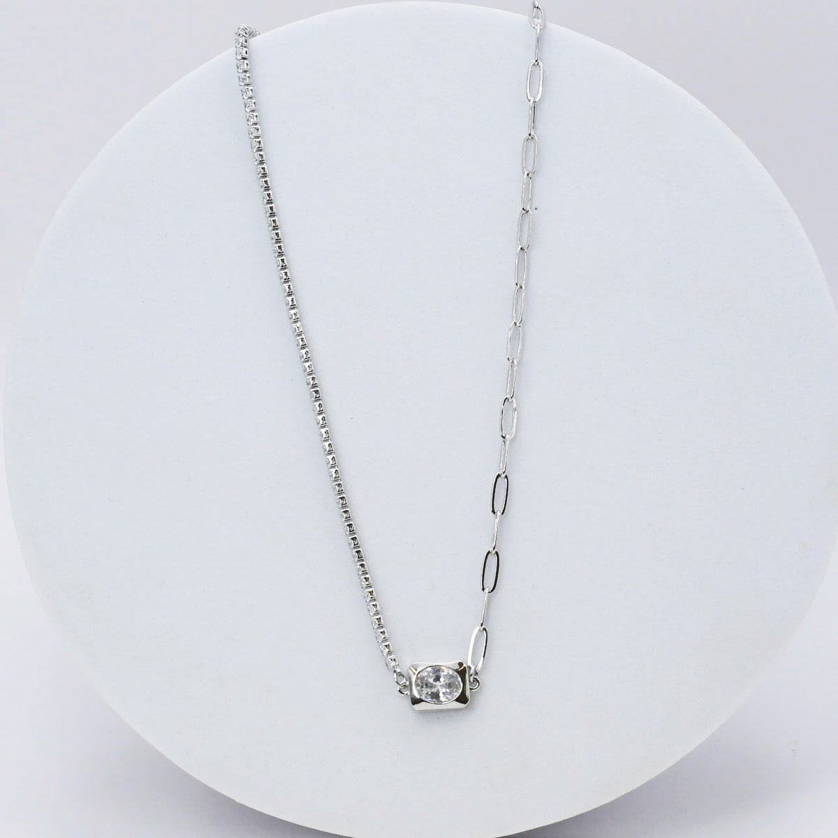 The Kathleen Necklace Silver