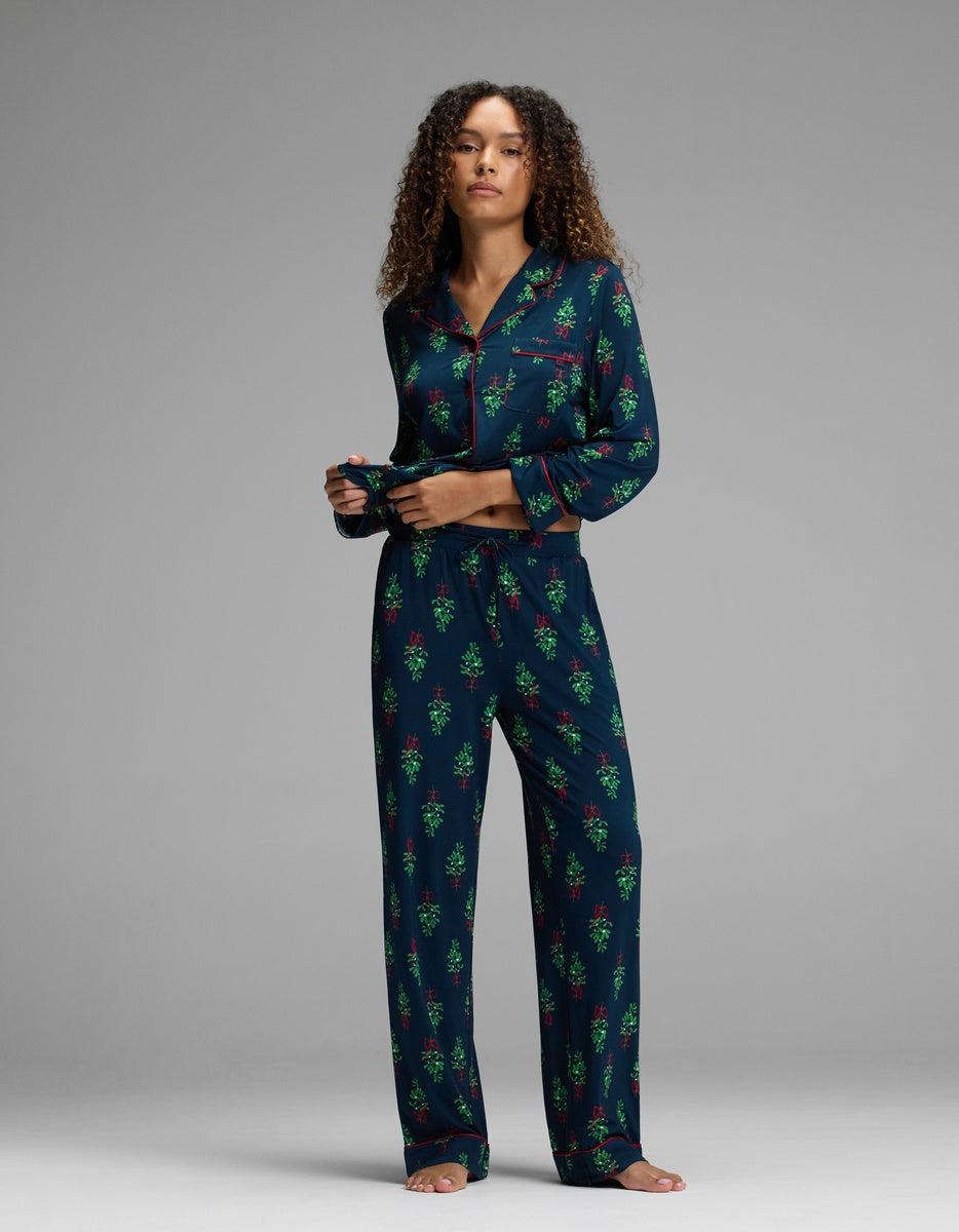 Women's Bamboo Stretch-Knit Pajama Pant - Petite