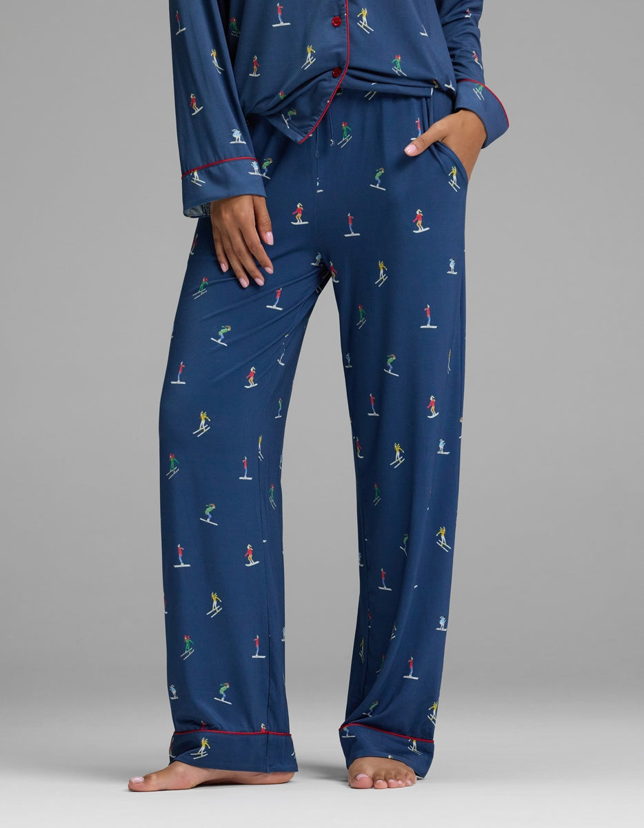 Women's Bamboo Stretch-Knit Pajama Pant - Petite