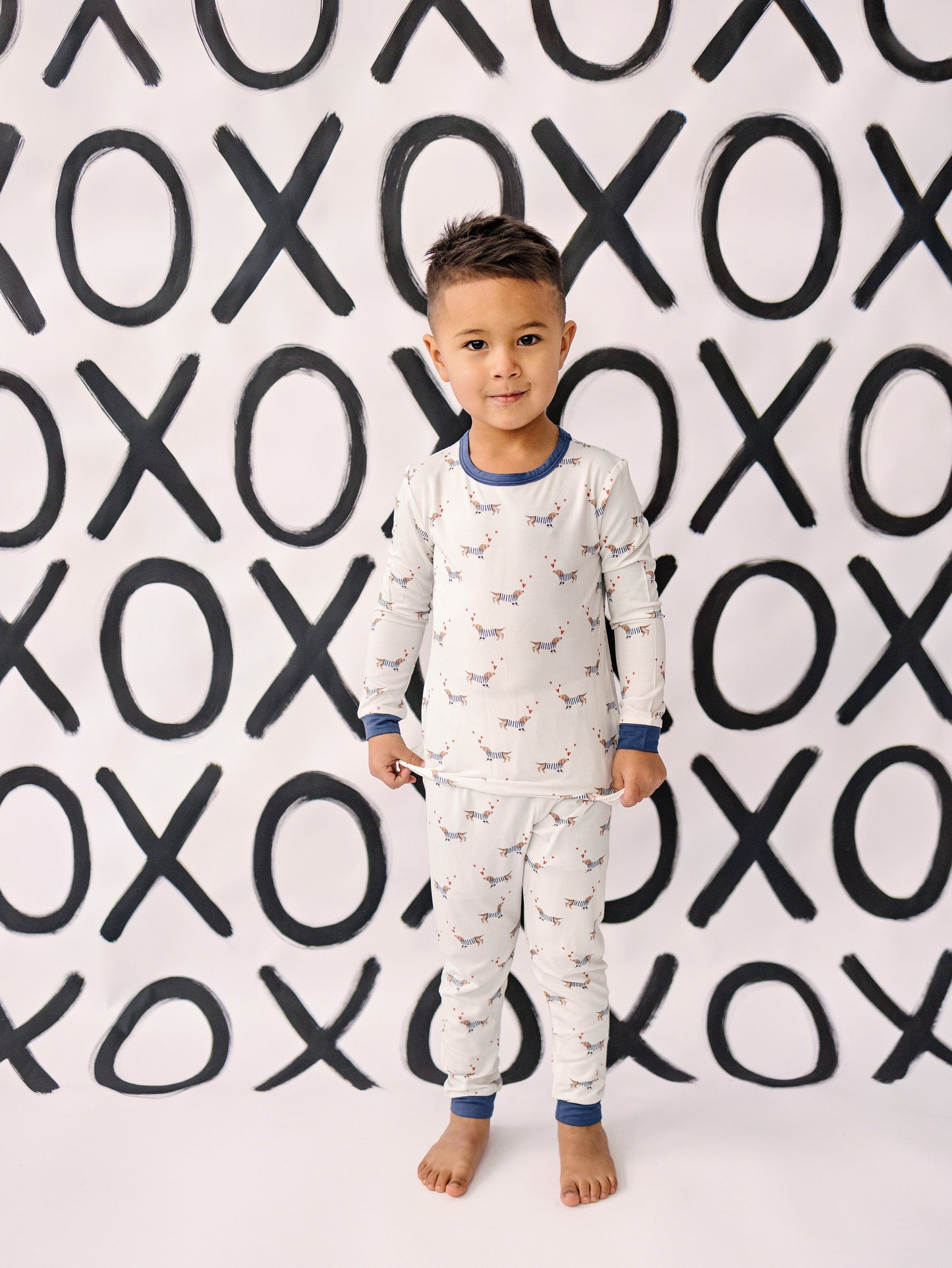 Puppy Love 2pc Bamboo Pajamas