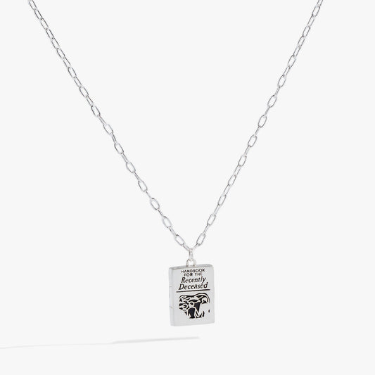 BEETLEJUICE™ 'Handbook for the Recently Deceased' Pendant Necklace