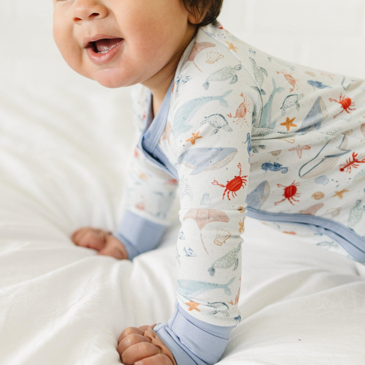 Coastal Cutie Modal Zippy Romper *12-18m left
