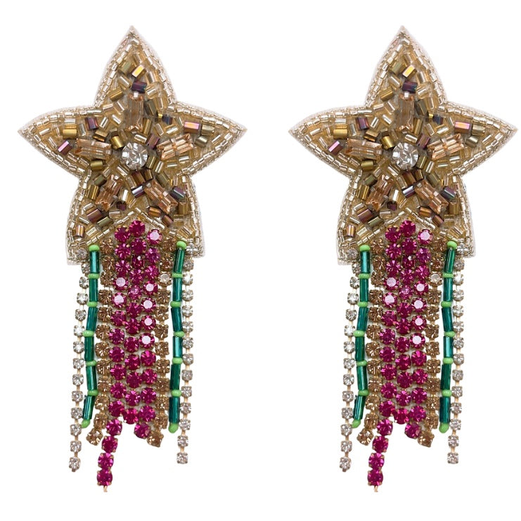 Mardi star tassels