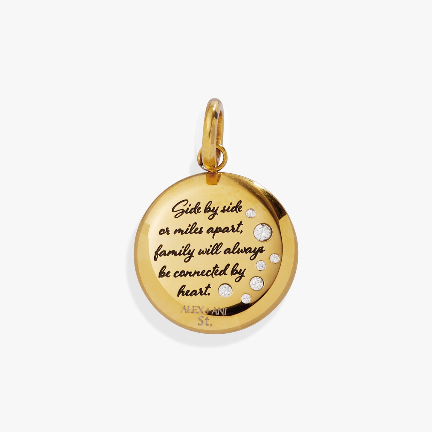 Mom Butterfly Disc Charm