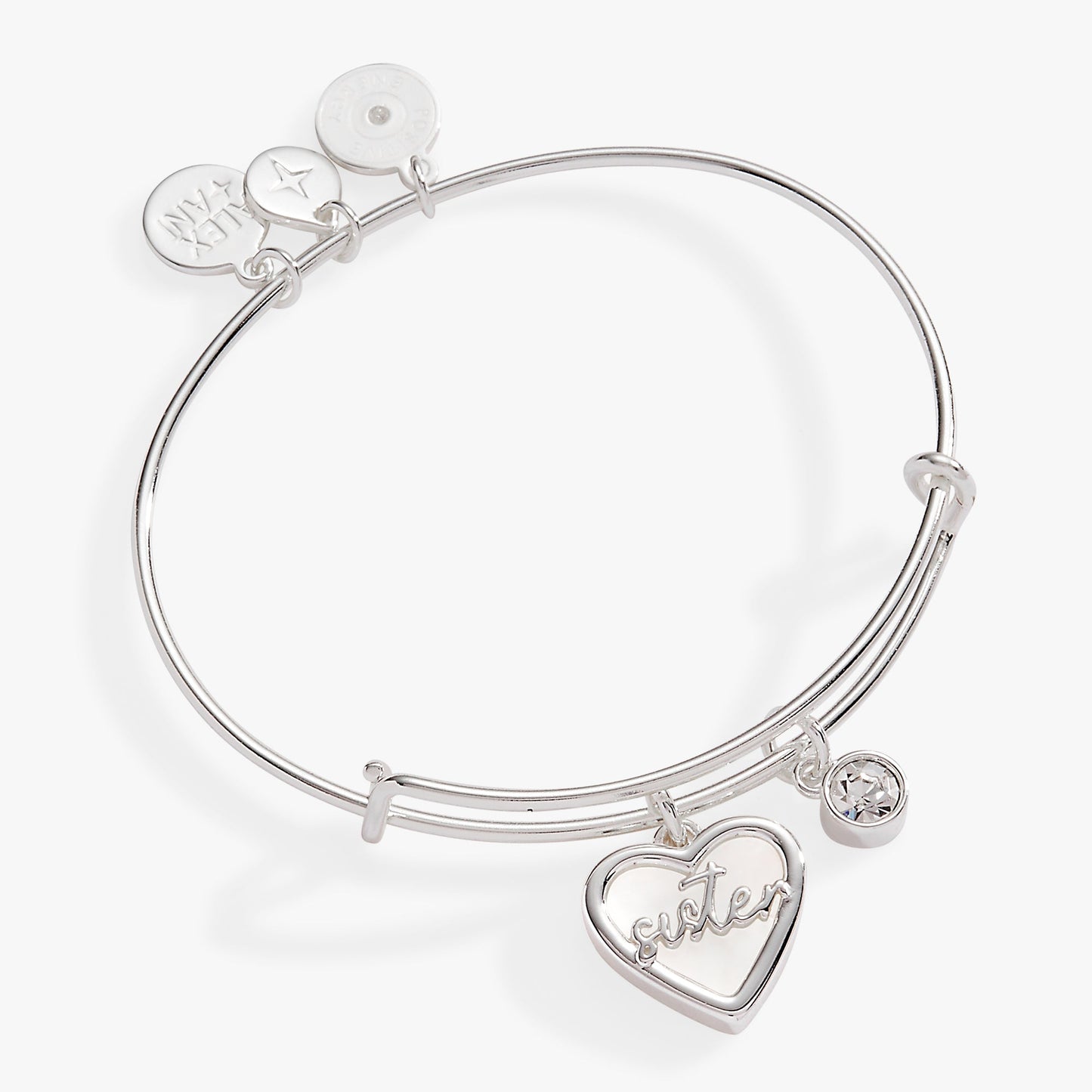 Sister Mother of Pearl Bangle